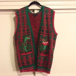 80’s Vintage - Ugly Christmas Sweater Vest